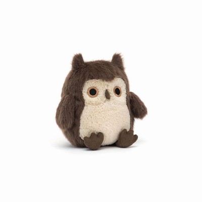 Jellycat Brown Owl New Zealand | QAKCI8306